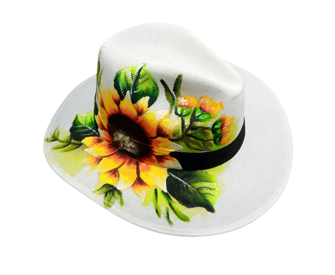 Hand Painted Artisan Hat