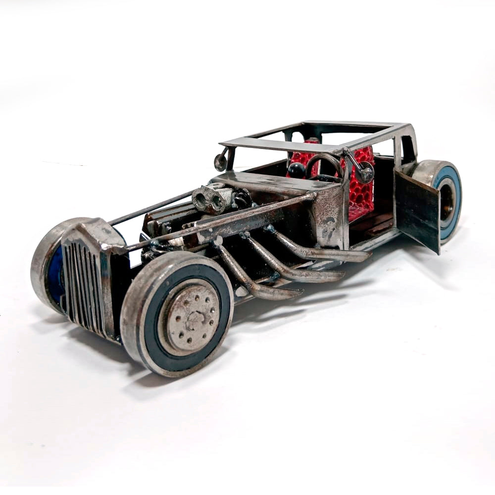 Hot Rod Car Model 4 – Recycled Material