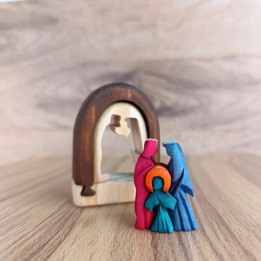Holy Family Wood Art