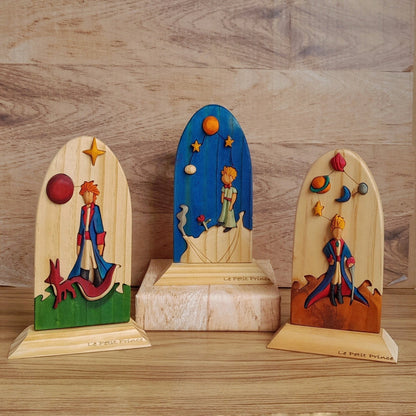 Little Prince and the Rose Wood Art