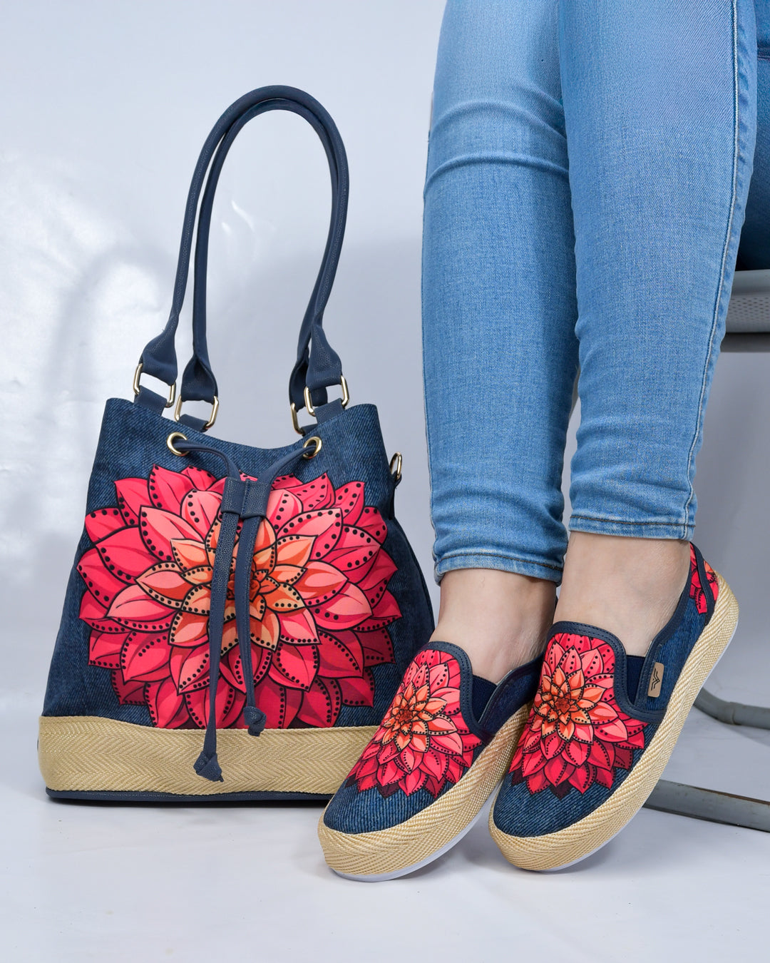 Arisha Shoes & Handbag Set by Pontiak