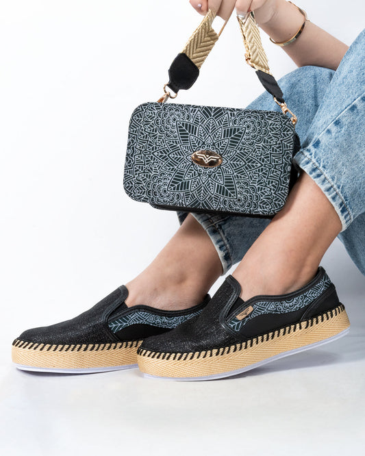 Pureza Shoes & Crossbody Bag Set by Pontiak