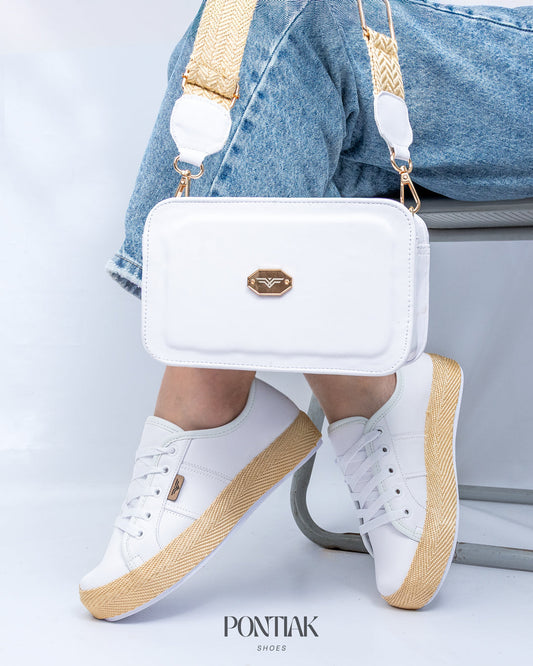 Snow Shoes & Crossbody Bag Set by Pontiak