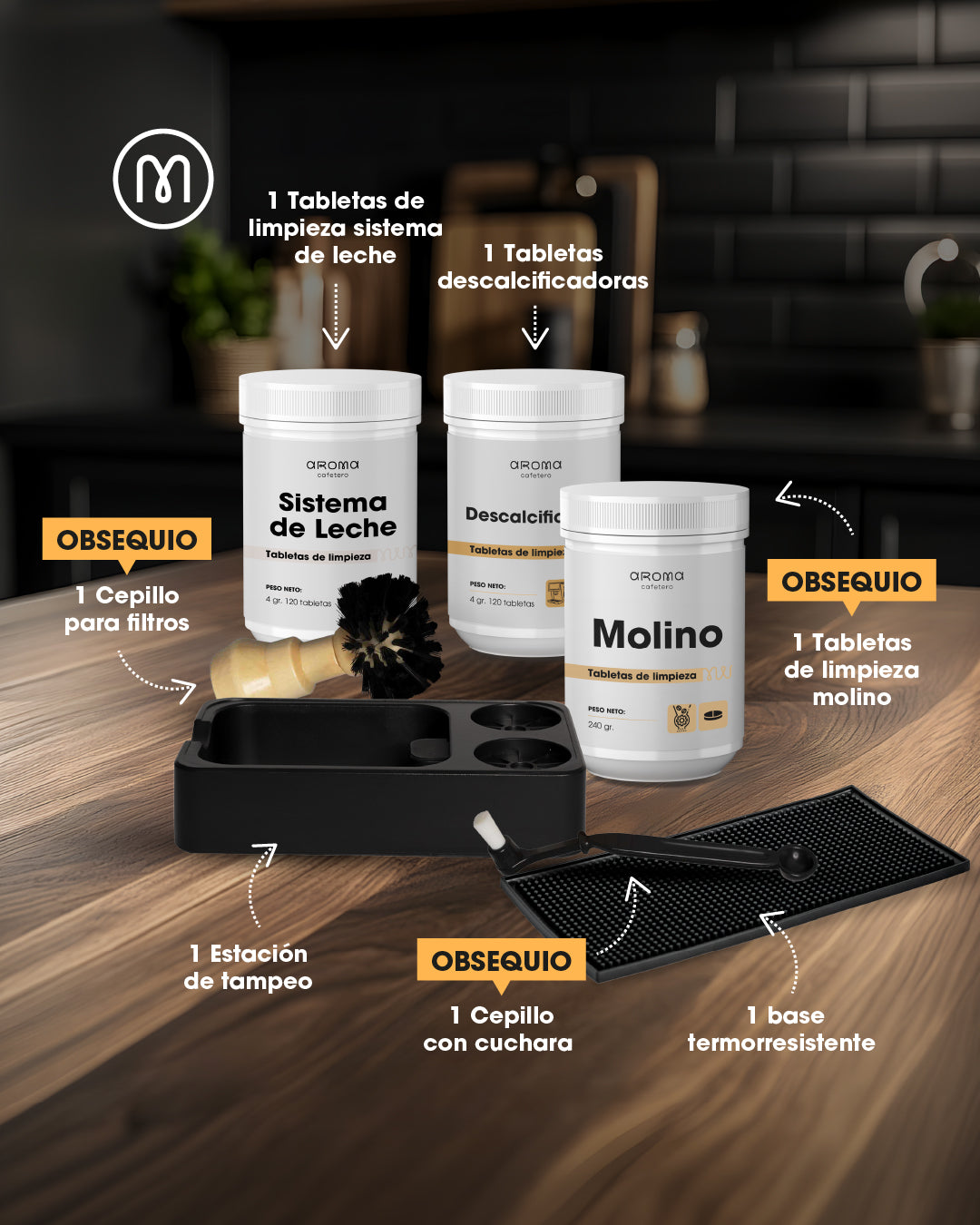 Coffee Machine Cleaning Kit