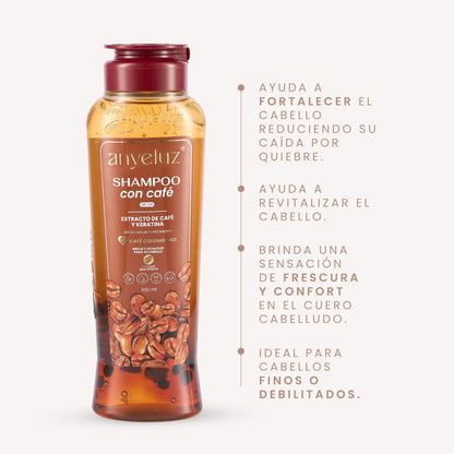 Coffee Shampoo with Caffeine & Keratin