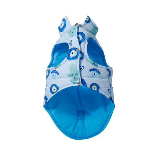 Evil Eye Padded Dog Vest
