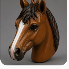 Horse silicone candle mold