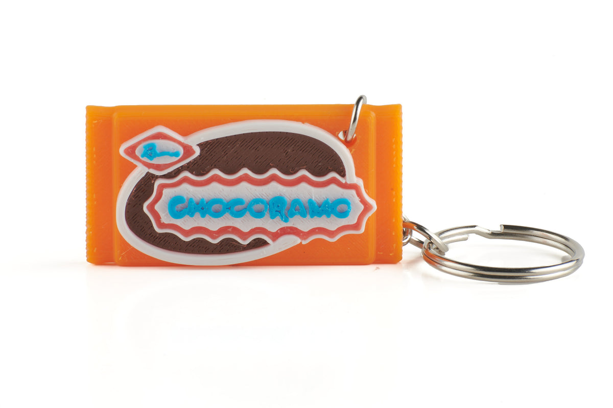 Chocoramo 3D printed keychain