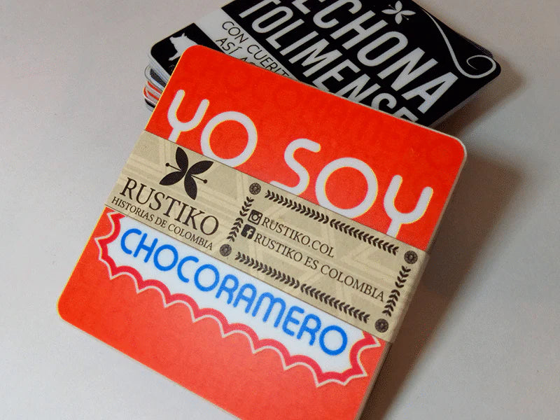 Coasters Colombian Food
