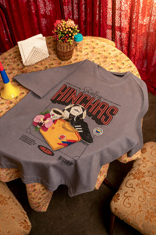 Forever Hinchas Oversized T-Shirt – Colombian Soccer Fan Tee