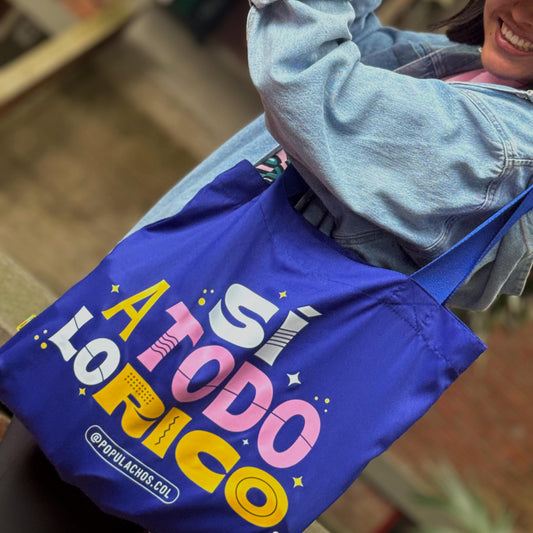 "Todo lo Rico" Tote Bag – Colombian Canvas Tote